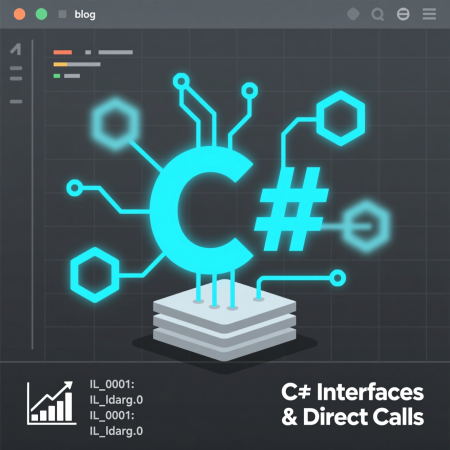 Interfaces vs Direct Calls in C#: What Happens Under the Hood?